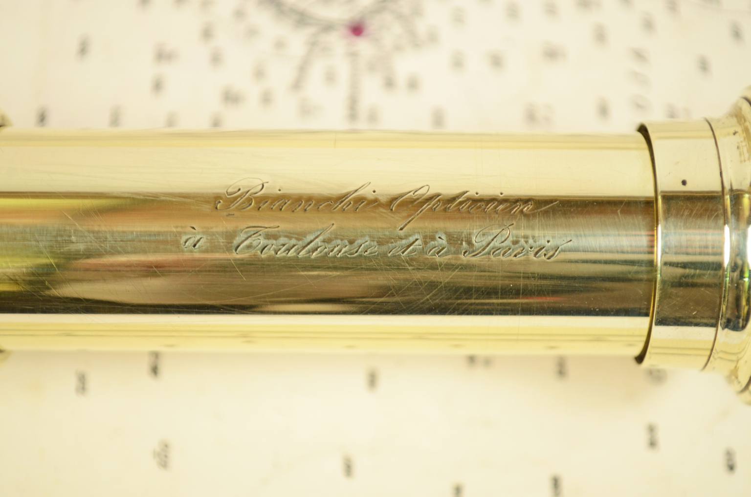 Nautical antiques/6335-Vintage telescope