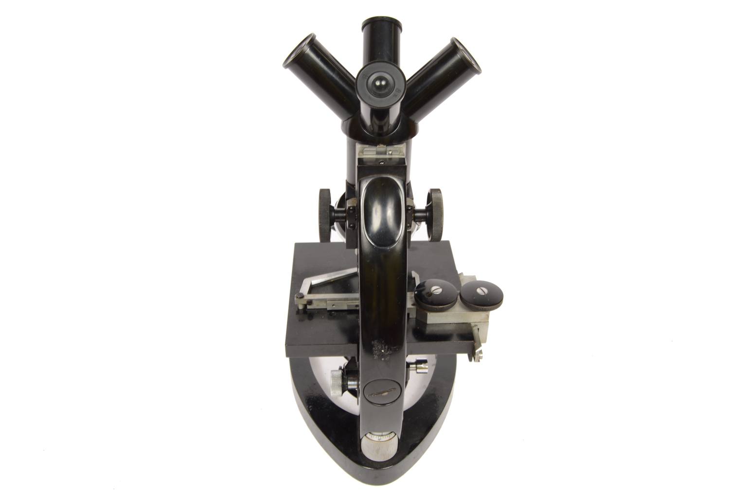 Old medical instruments/651-Vintage microscope