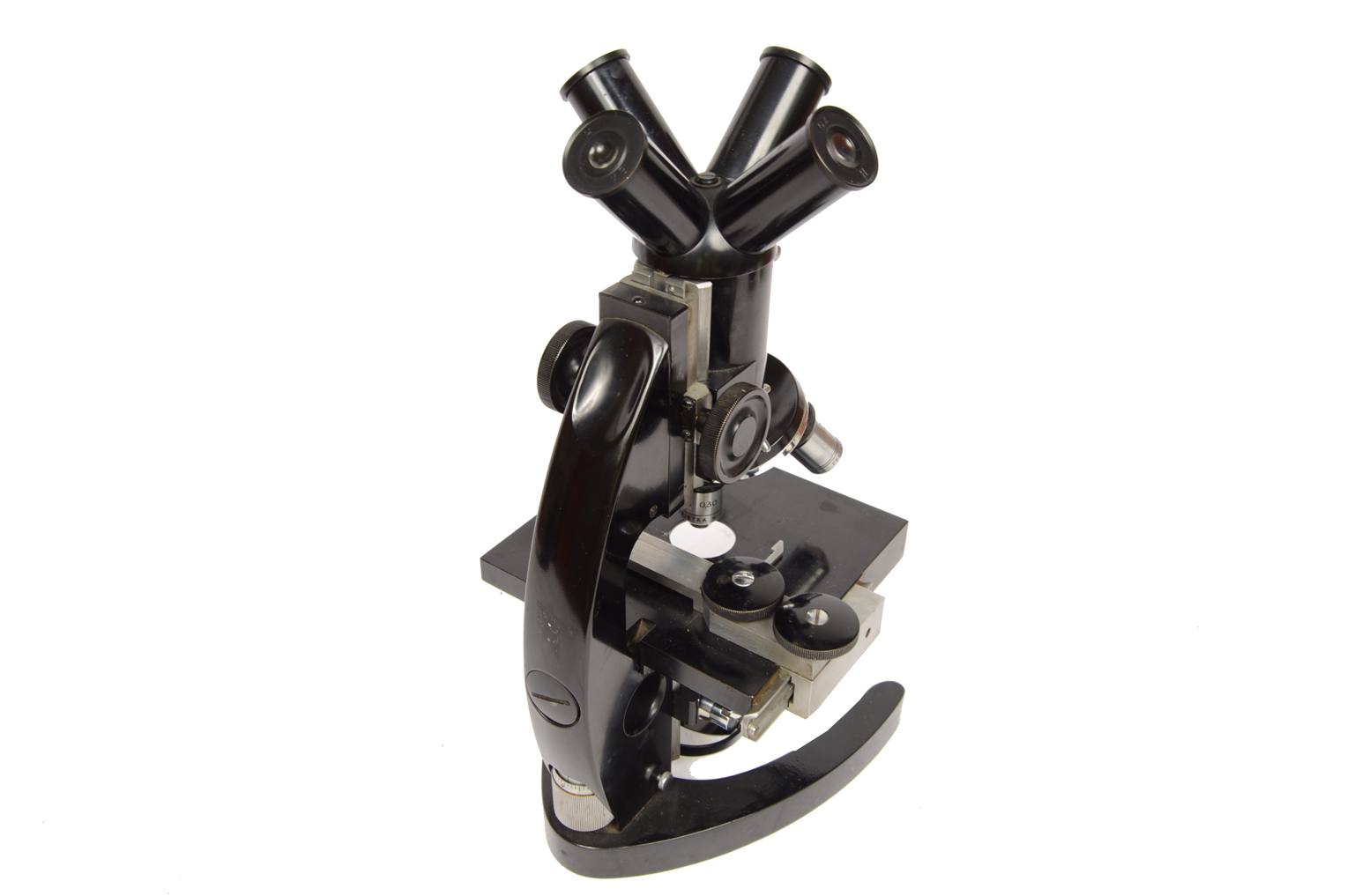 Old medical instruments/651-Vintage microscope