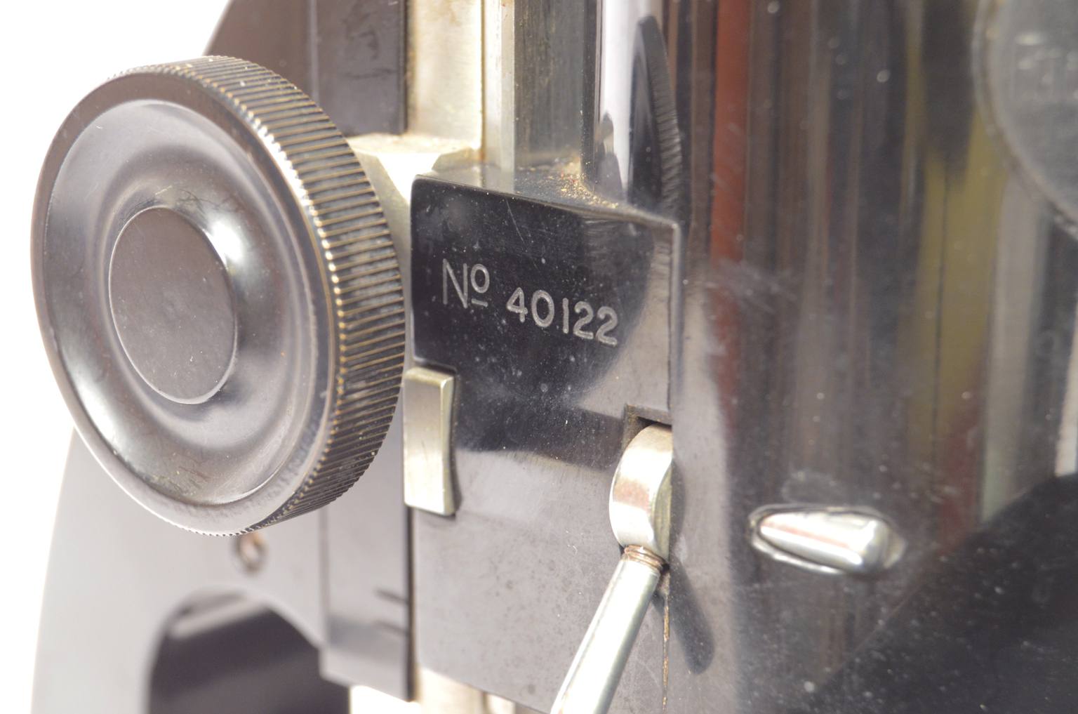 Old medical instruments/651-Vintage microscope