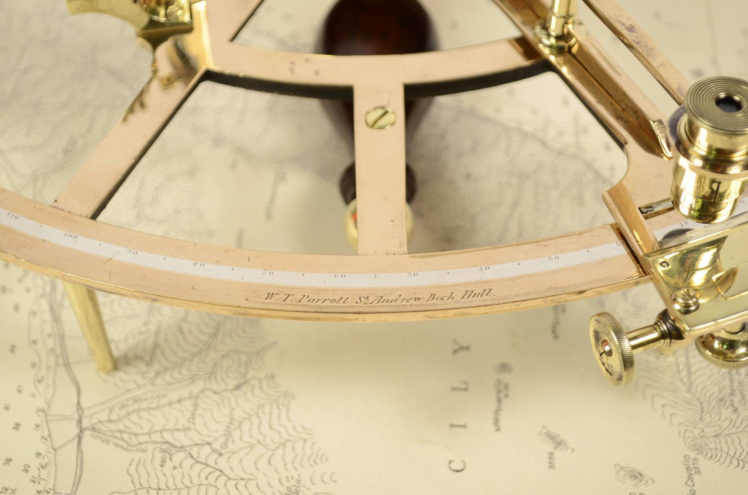 Nautical antiques/6538-Vintage sextant