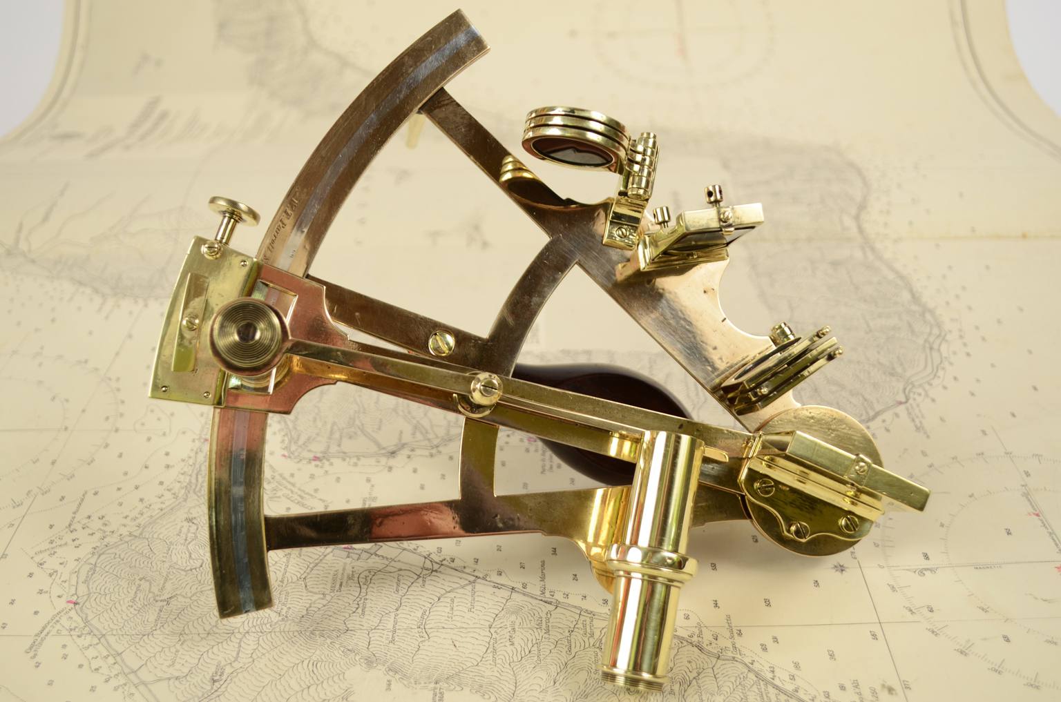 Nautical antiques/6538-Vintage sextant