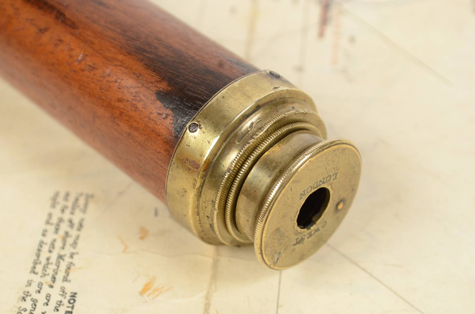 Nautical antiques/6753-Vintage telescope