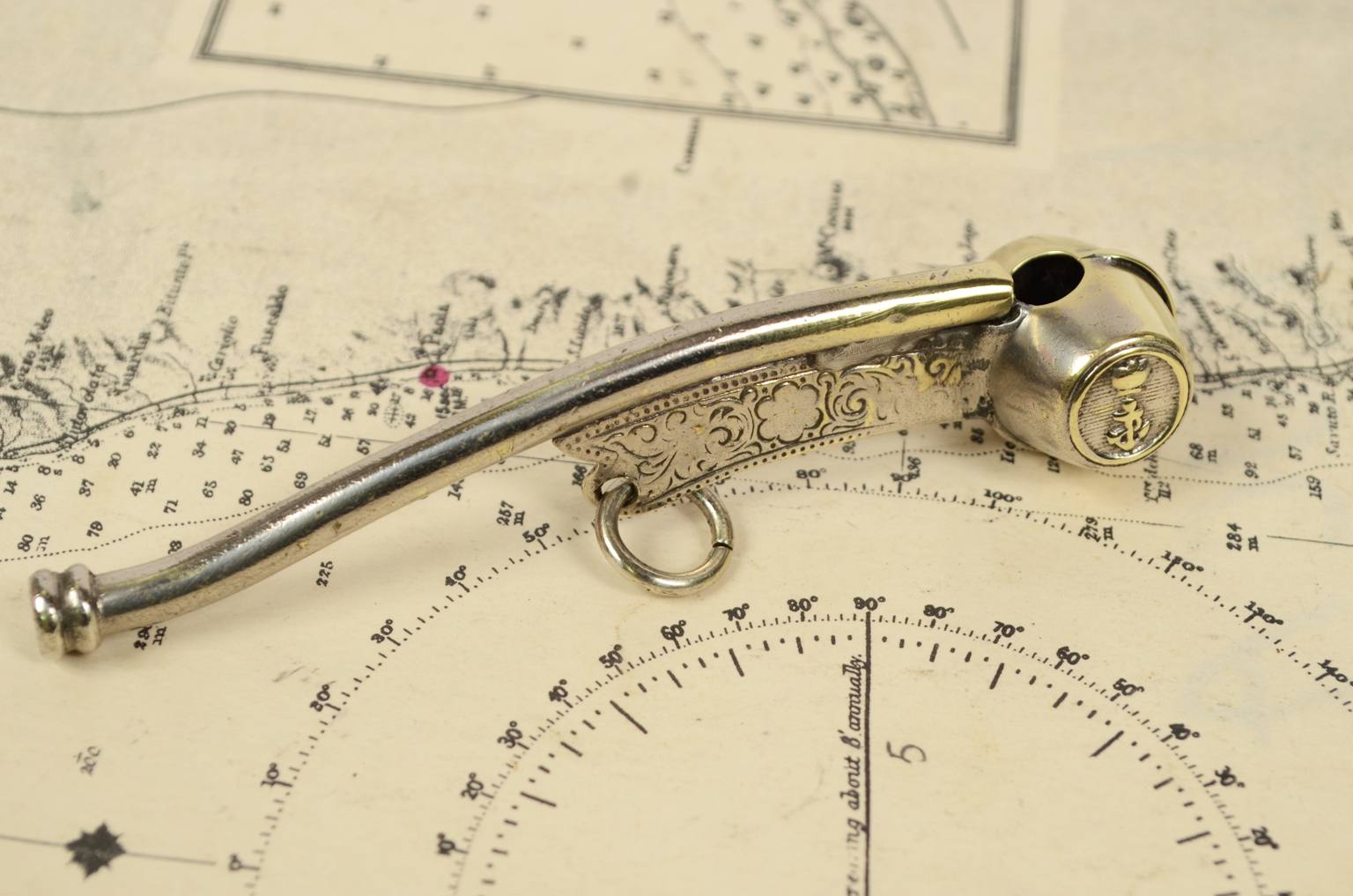 antiques/Code 6757 Boatswain whistle