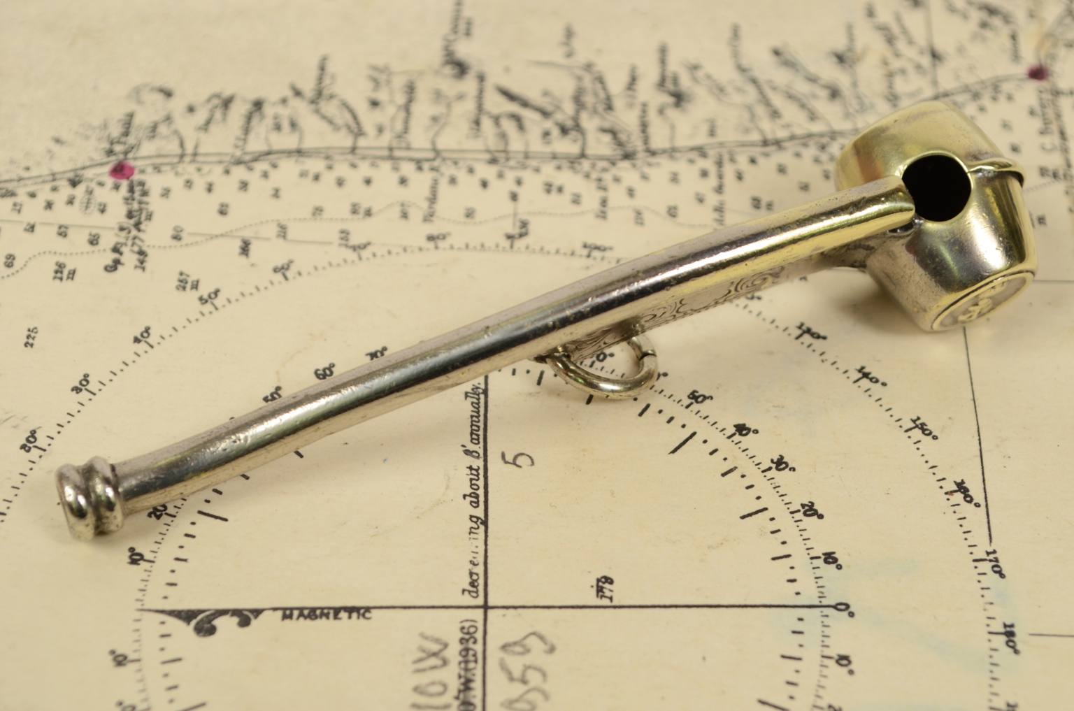 antiques/Code 6757 Boatswain whistle