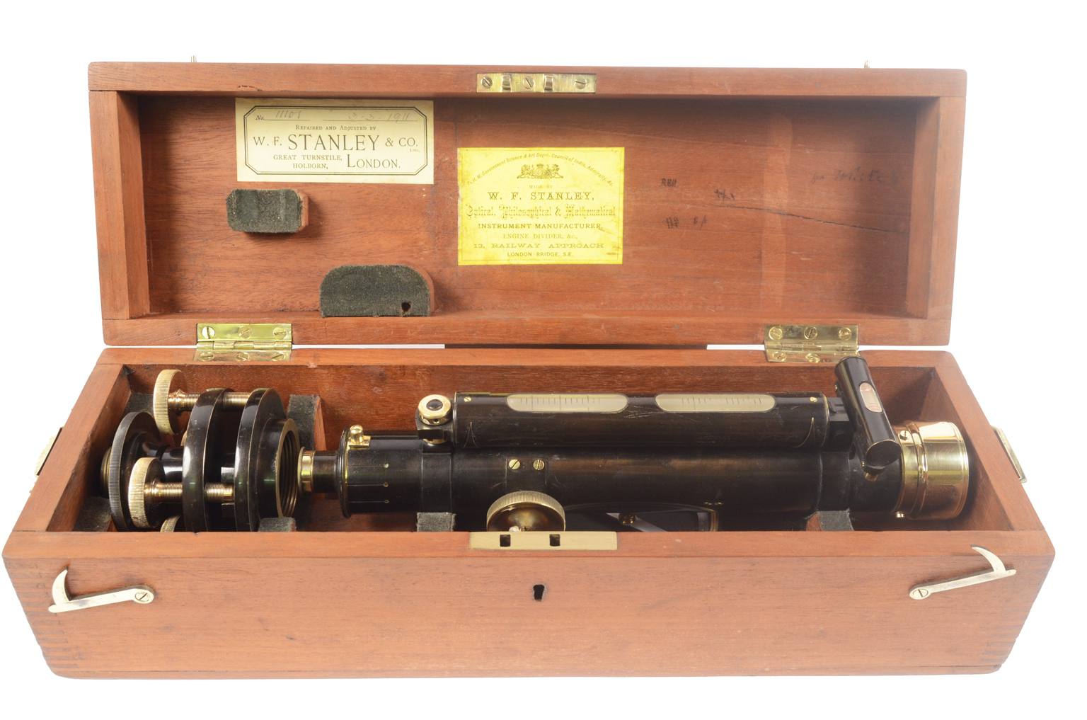 Strumenti di misura antichi/6887-Livello topografico