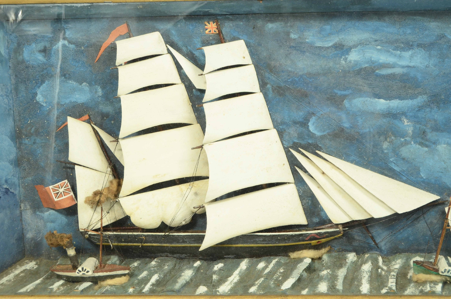 Old ship models/705-Nautical Diorama