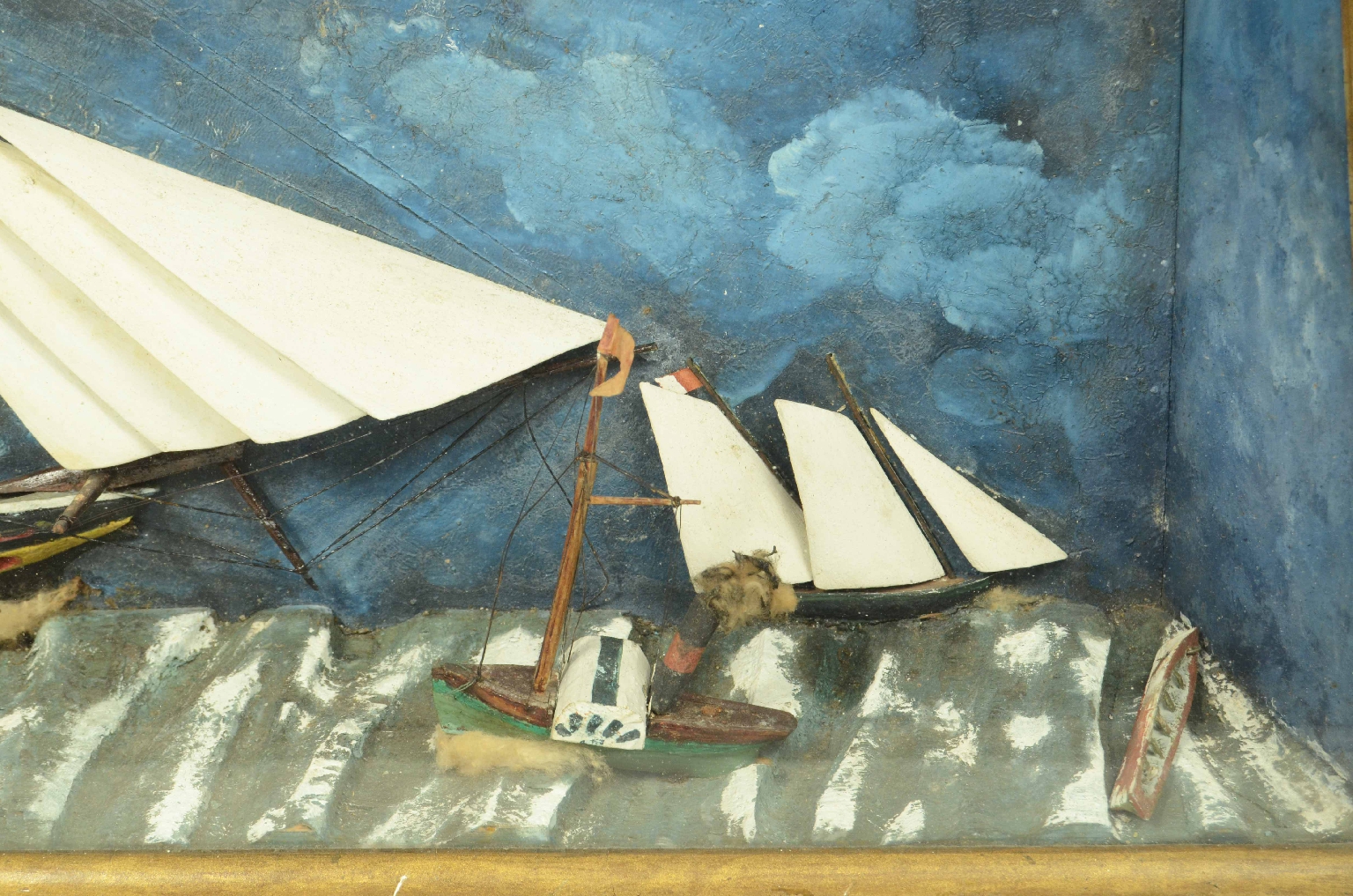 Modelli di navi d'epoca/705-Diorama Nautico