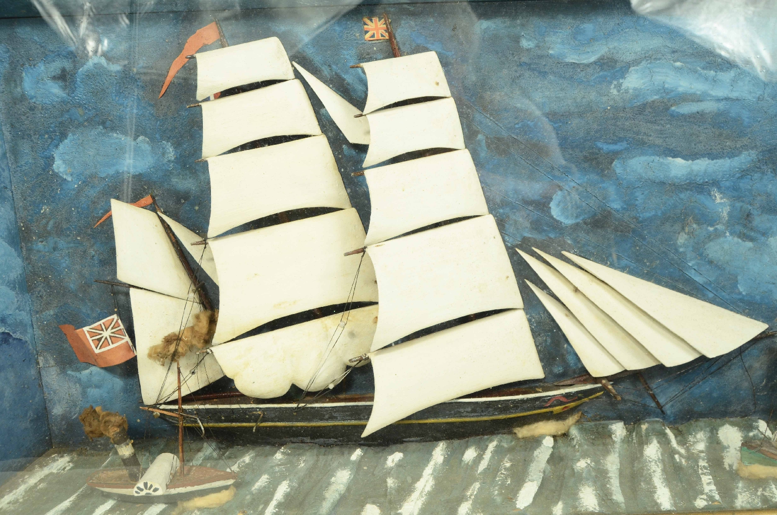 Old ship models/705-Nautical Diorama