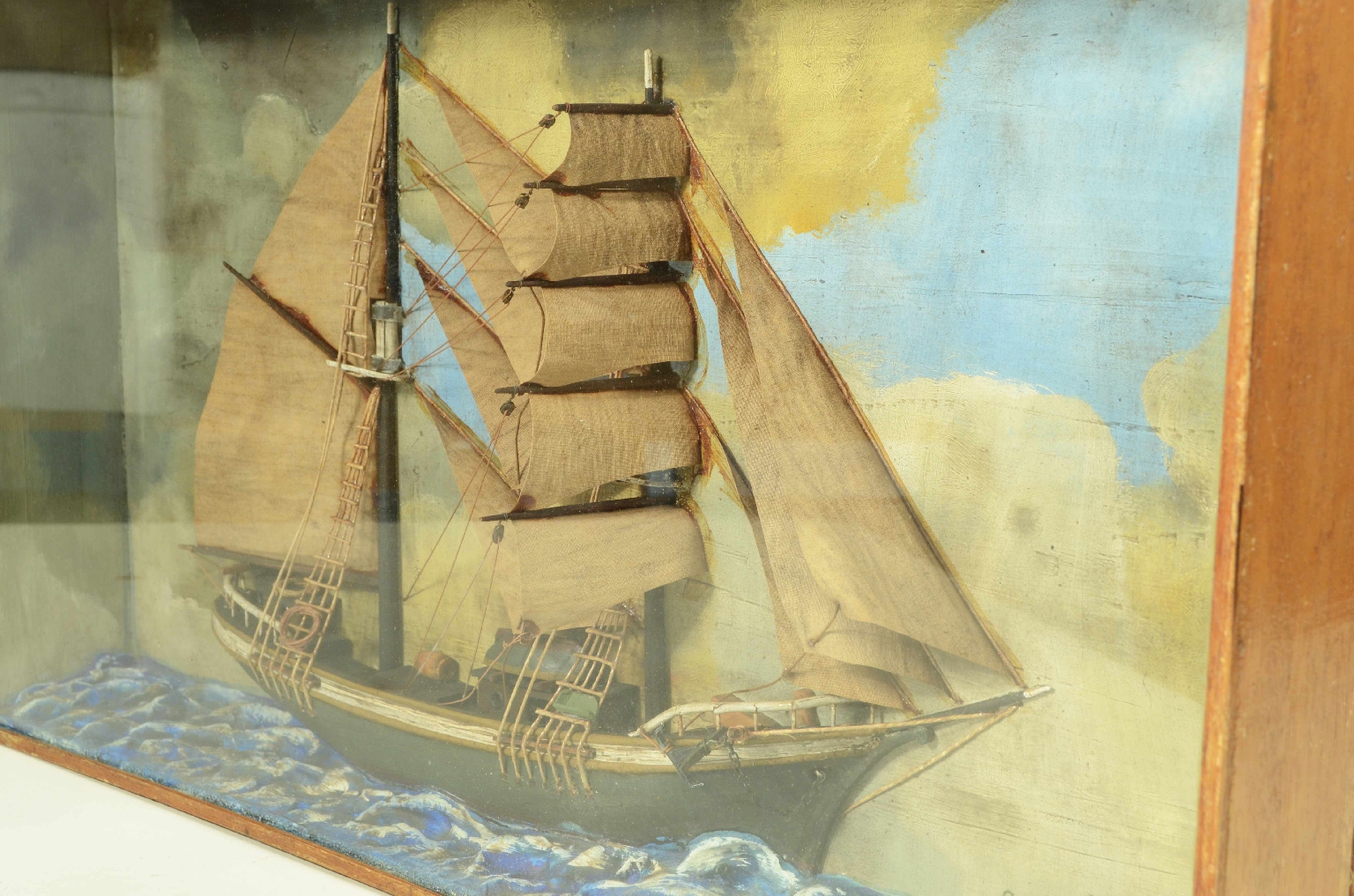 Antiquariato nautico/706-Diorama Nautico