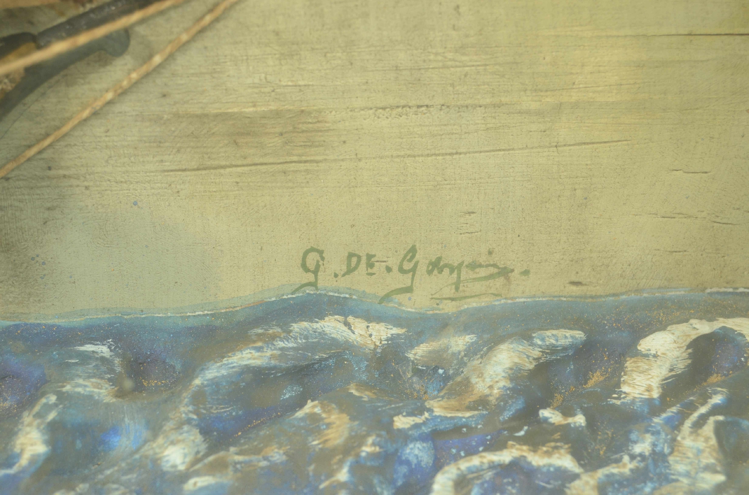 Old ship models/706-Nautical Diorama