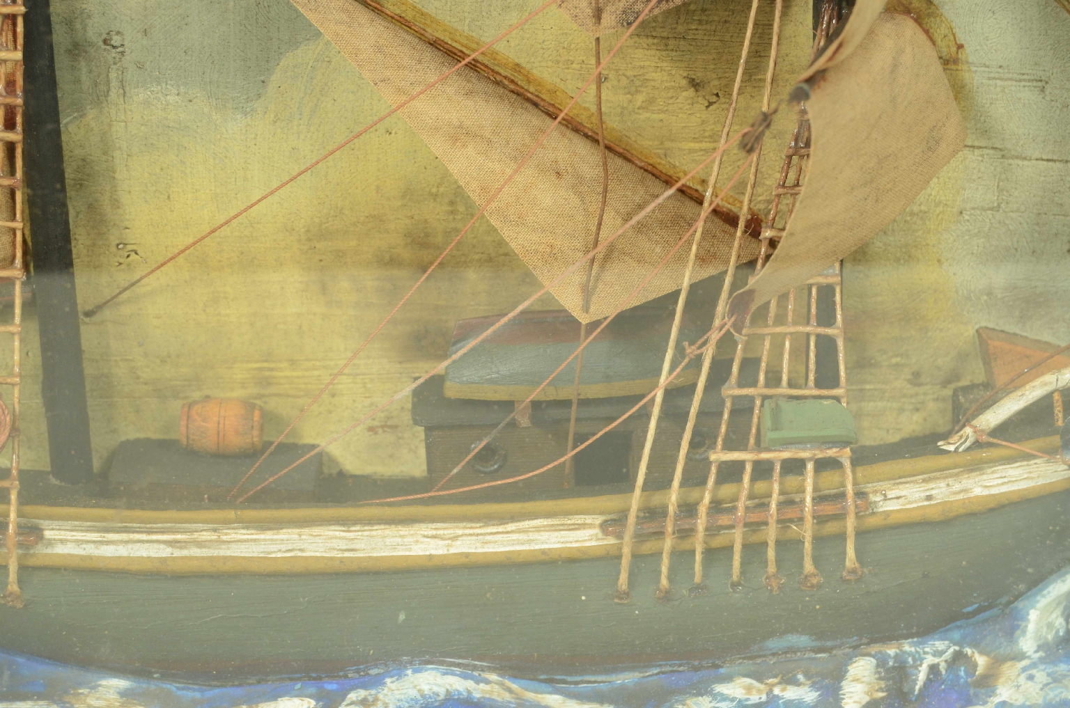 Old ship models/706-Nautical Diorama