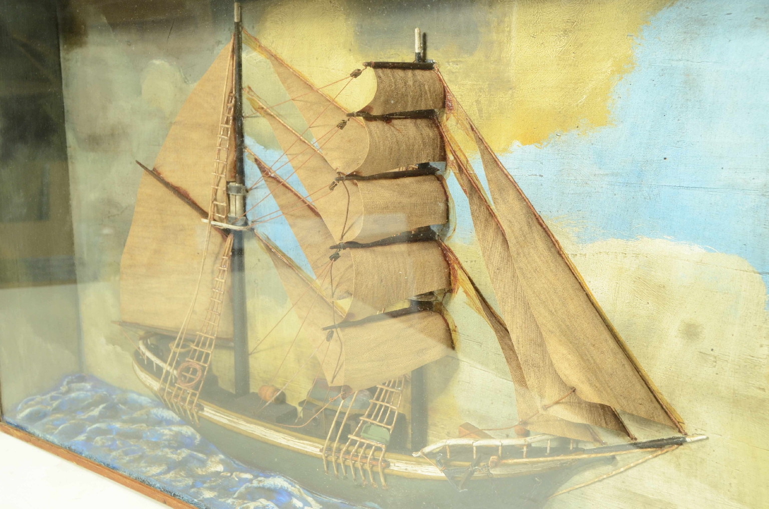 Antiquariato nautico/706-Diorama Nautico