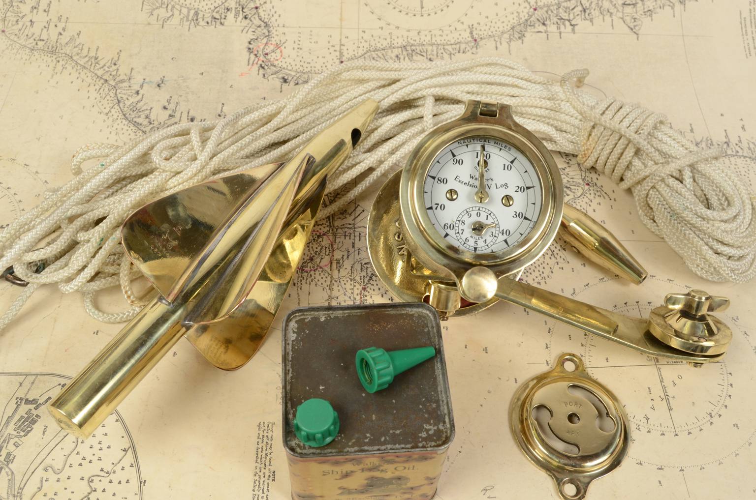 Antiquariato nautico/7070-Contamiglia Walker