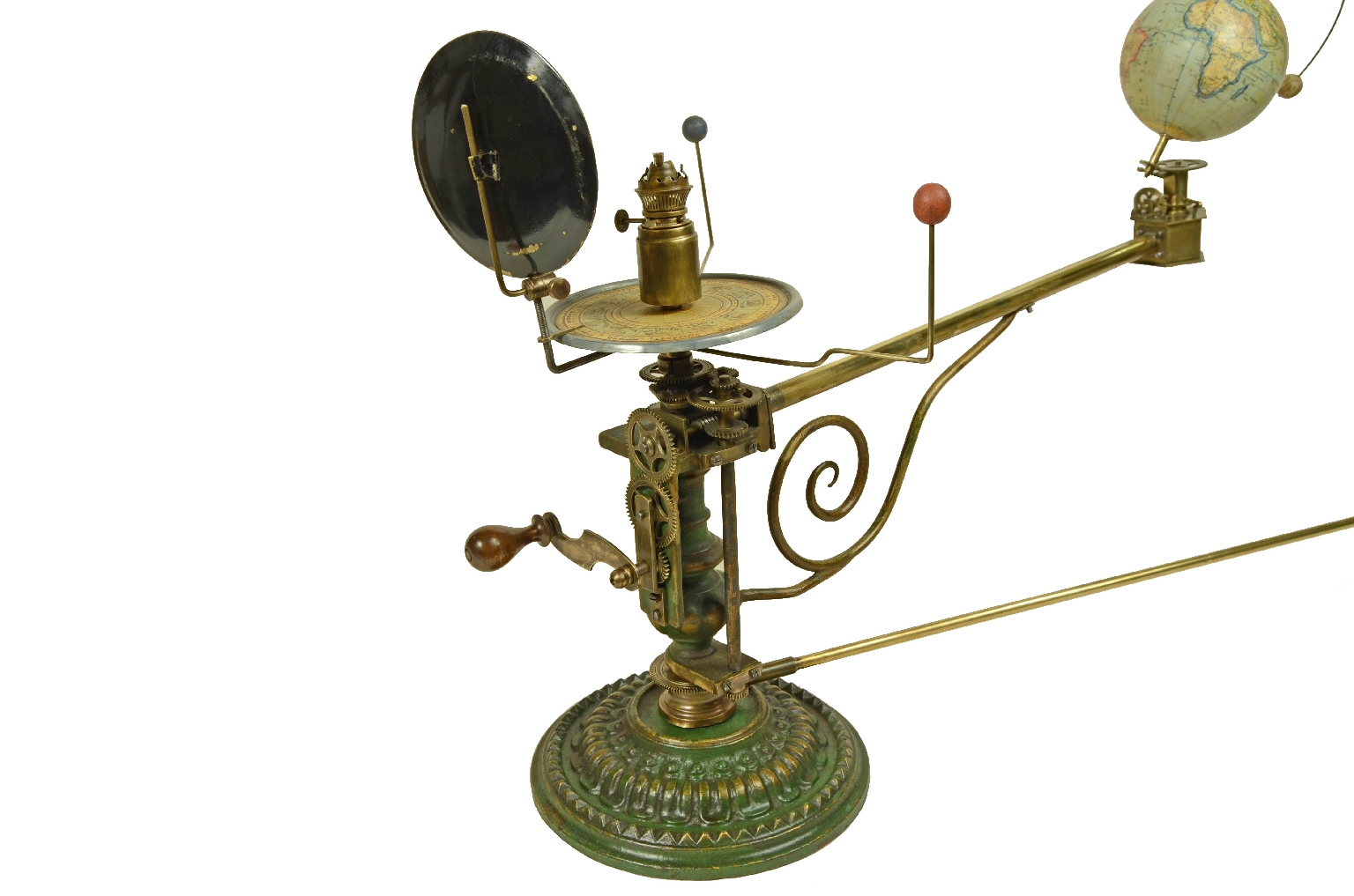 Antique astronomical instruments/712-Mechanical Tellurium