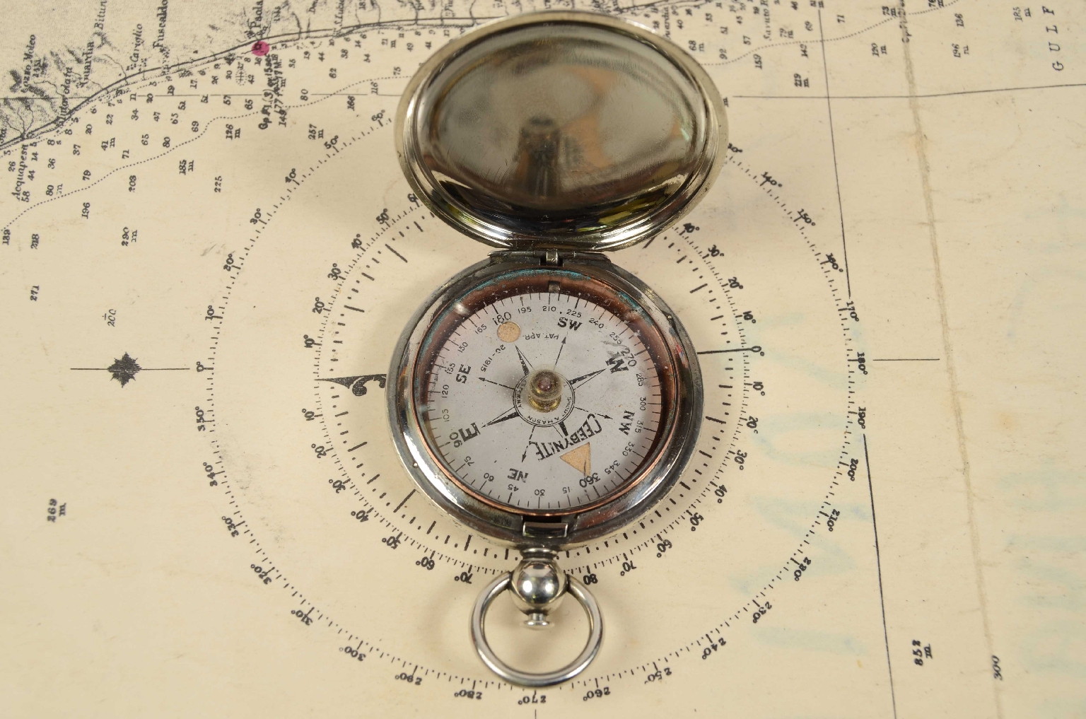 e-Shop/Antique compasses/Code 7206 Pocket Compass