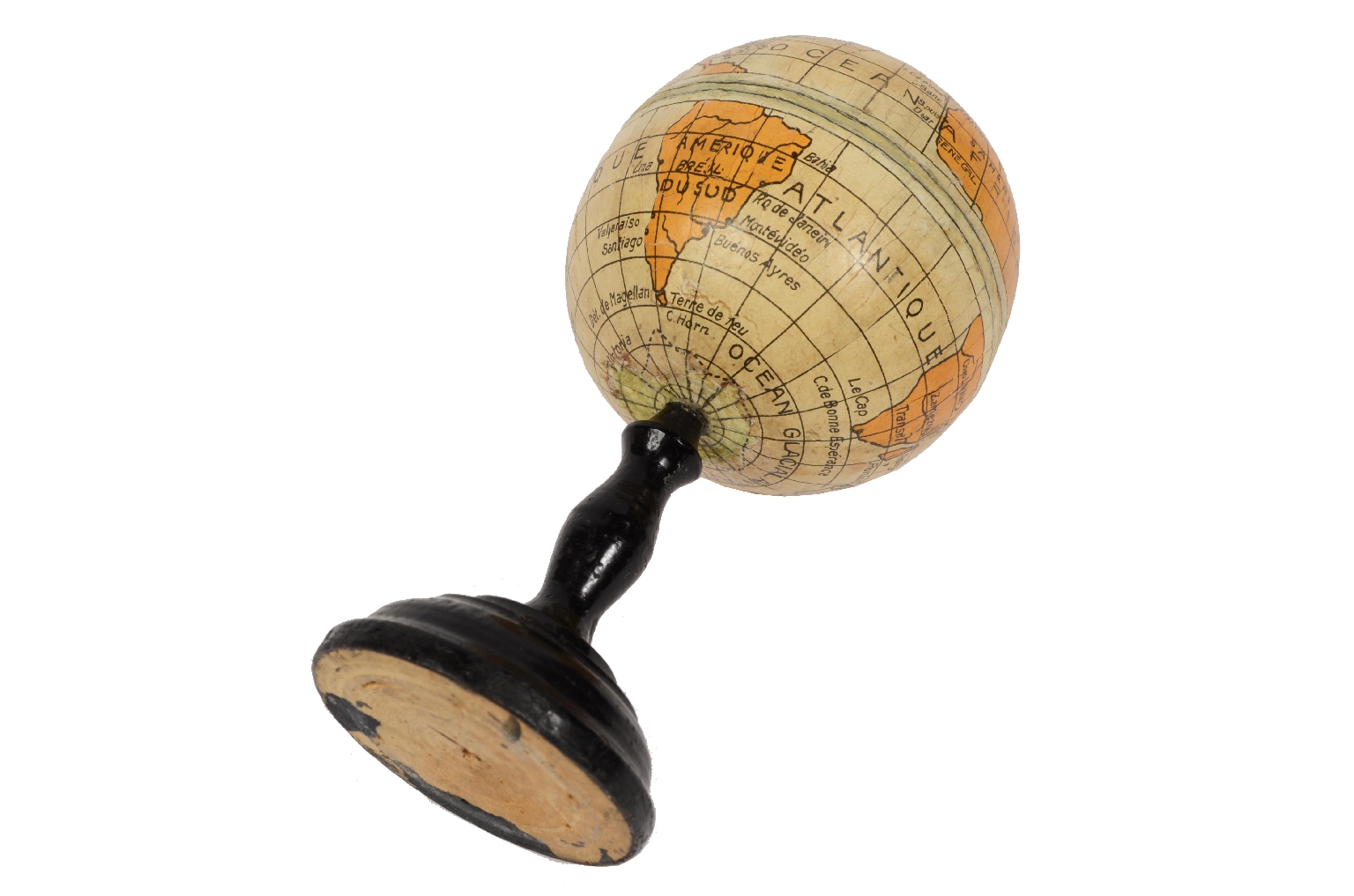 Antique globes-world maps/7219a-Small Terrestrial Globe