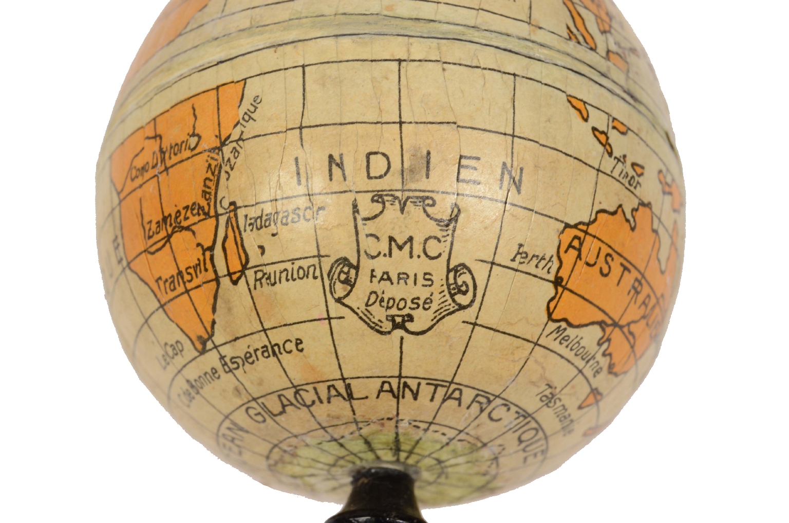 Antique globes-world maps/7219a-Small Terrestrial Globe