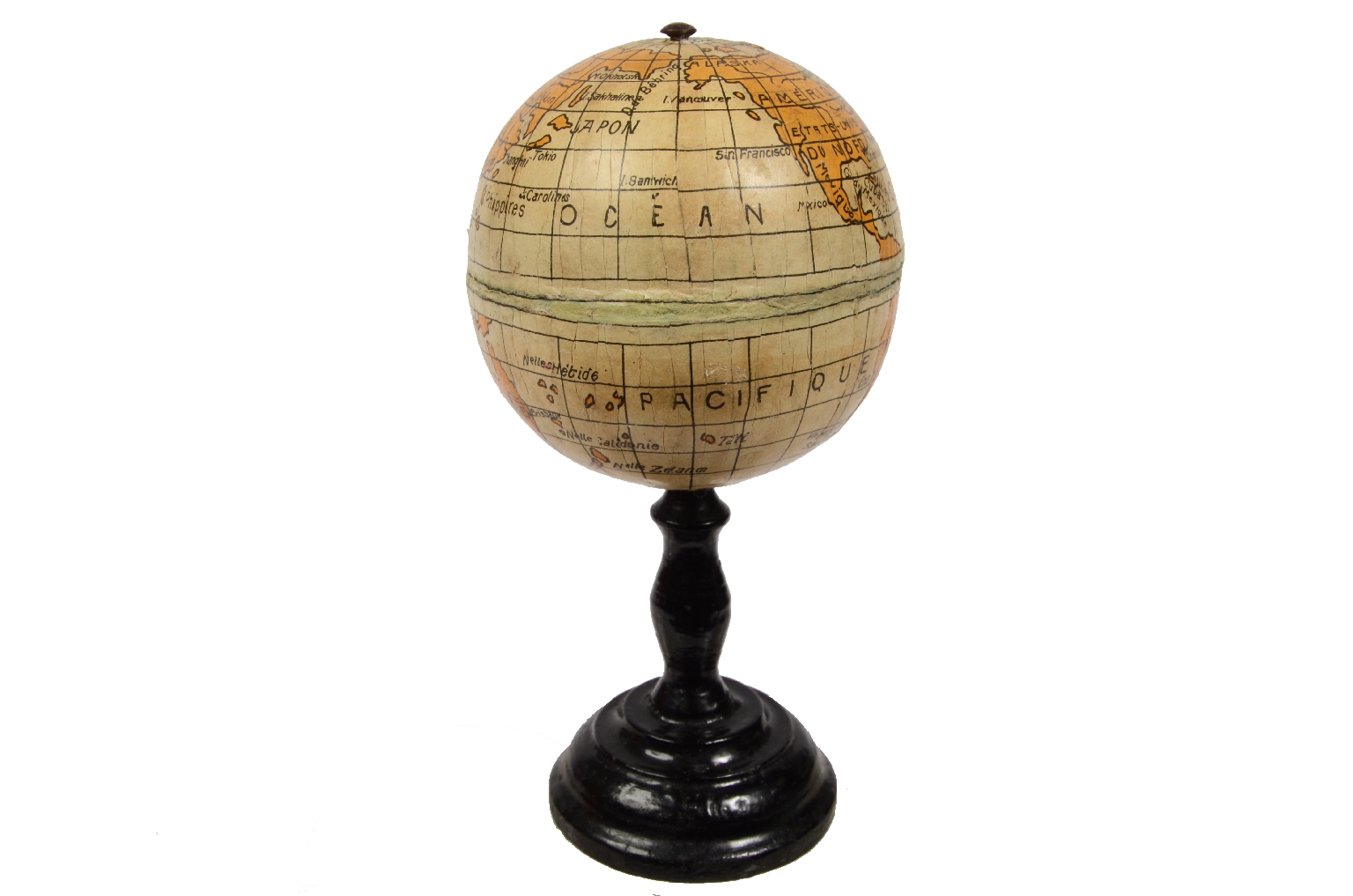 Antique globes-world maps/7219a-Small Terrestrial Globe