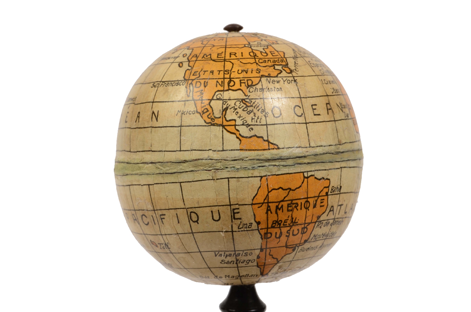 Antique globes-world maps/7219a-Small Terrestrial Globe