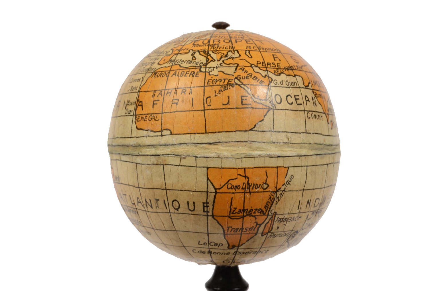 Antique globes-world maps/7219a-Small Terrestrial Globe