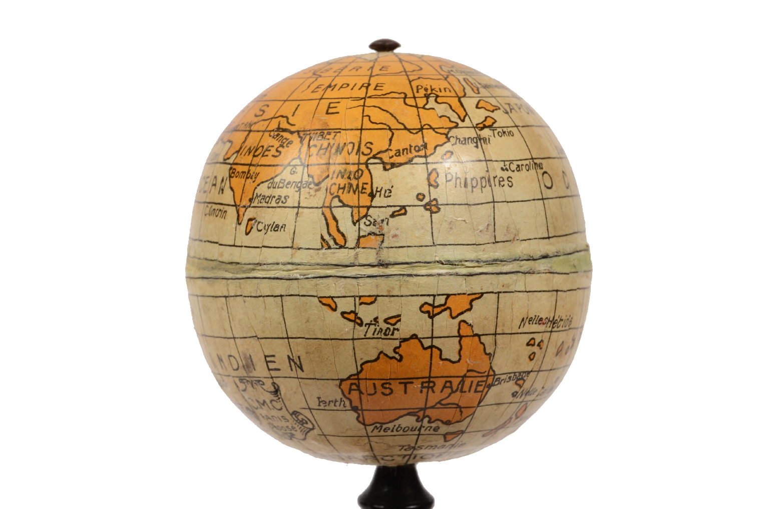 Antique globes-world maps/7219a-Small Terrestrial Globe