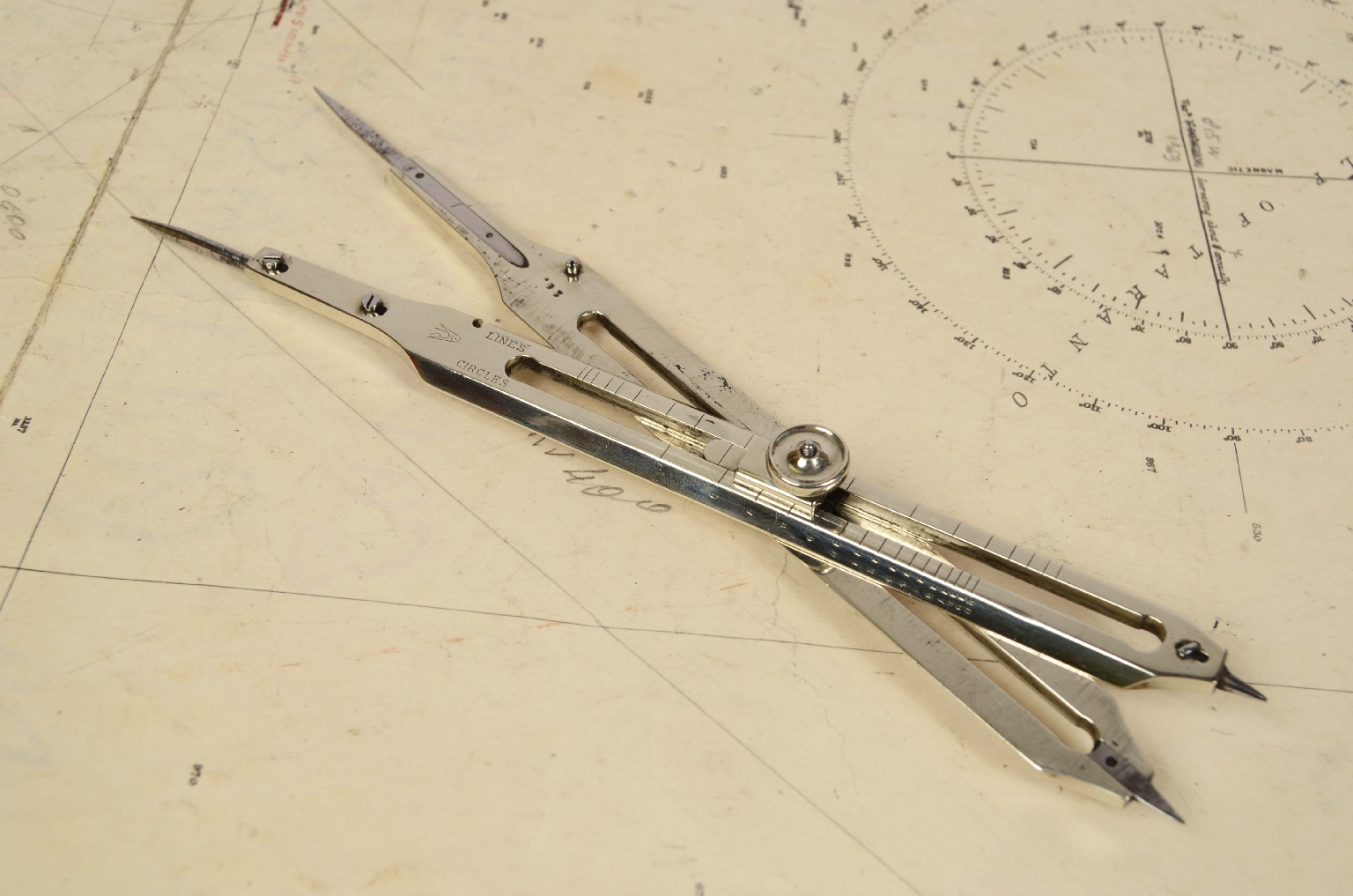 Antique measuring instruments/7232-Reduction Compass
