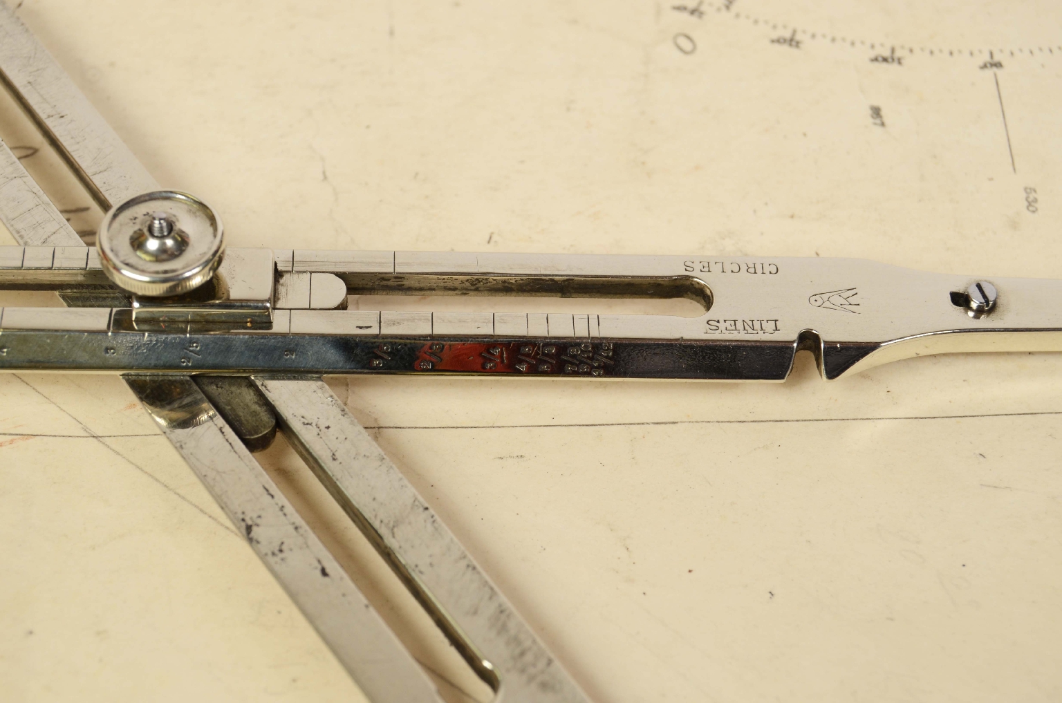 Strumenti di misura antichi/7232-Compasso di Riduzione