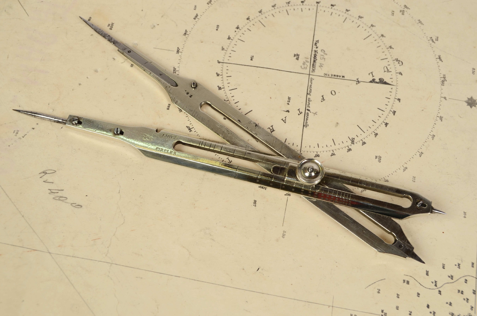 Antique measuring instruments/7232-Reduction Compass