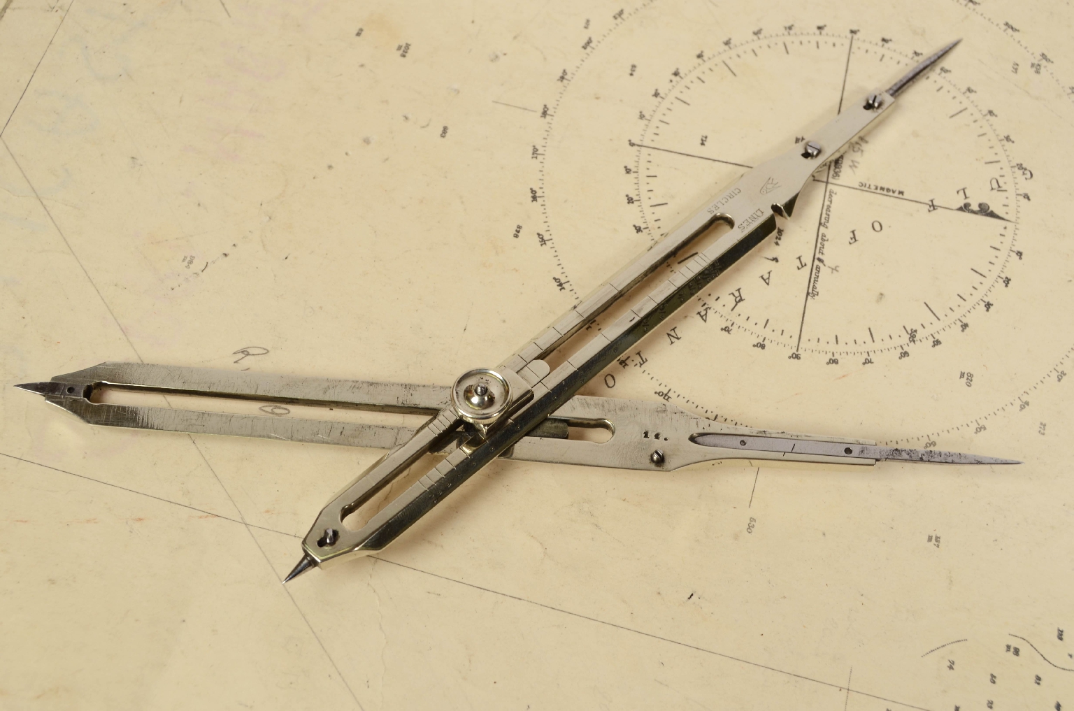 Antique measuring instruments/7232-Reduction Compass