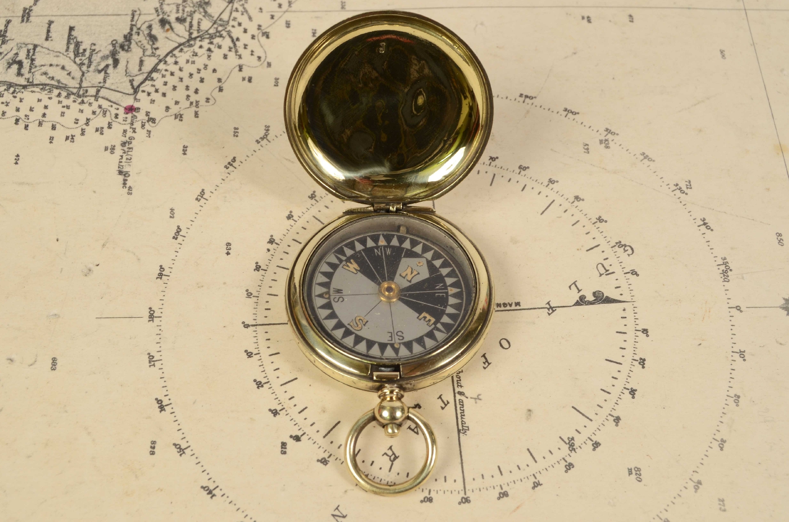 e-Shop/Antique compasses/Code 7237 Pocket Compass