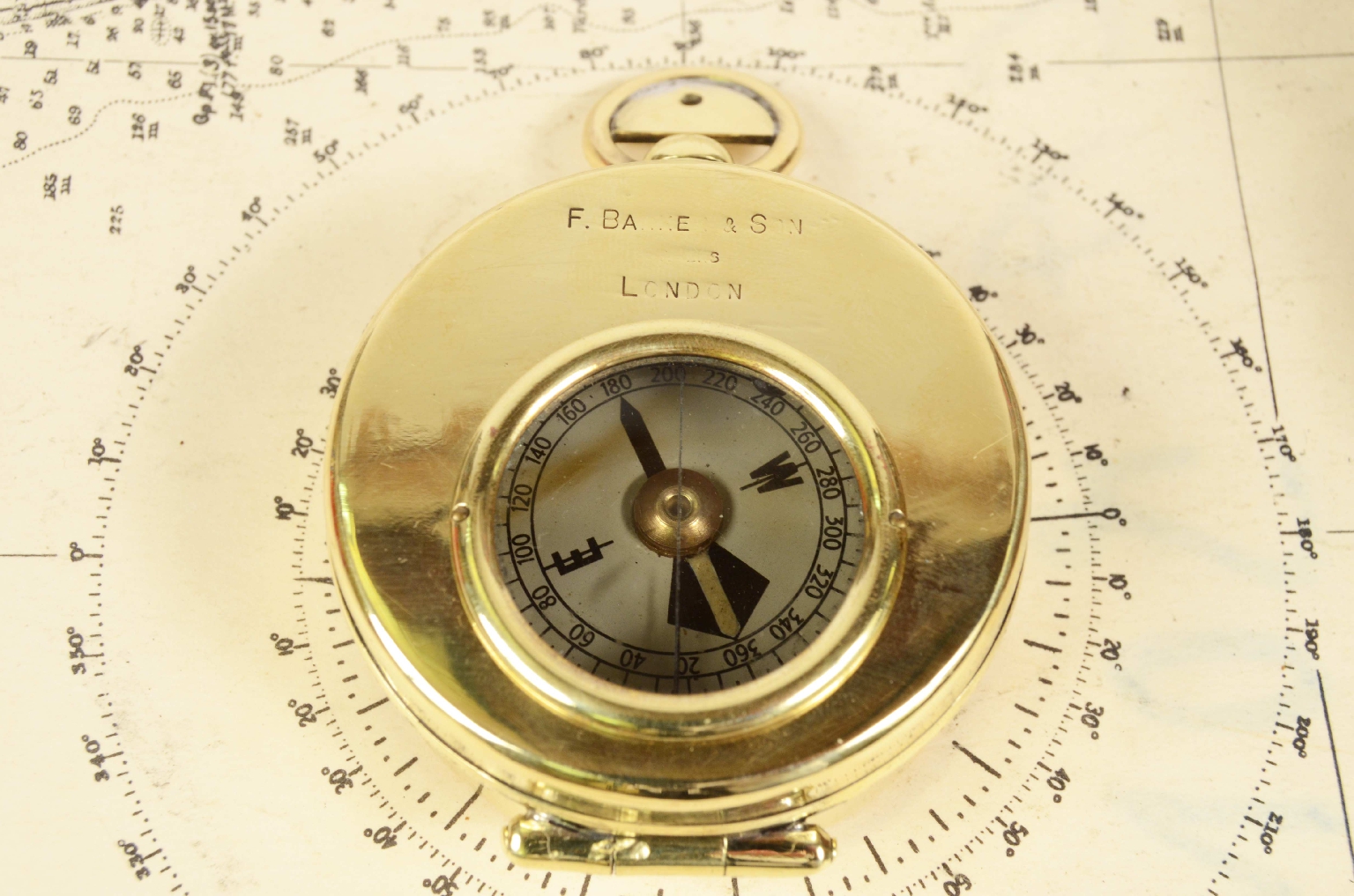 Antique compasses/7374-Pocket Compass