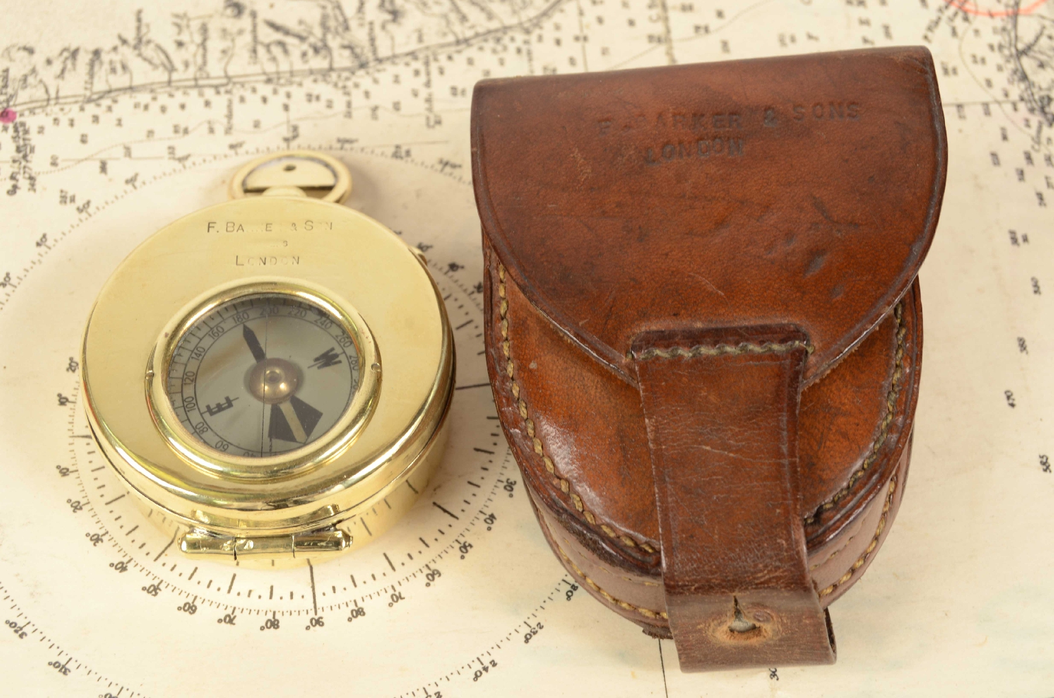 Antique compasses/7374-Pocket Compass