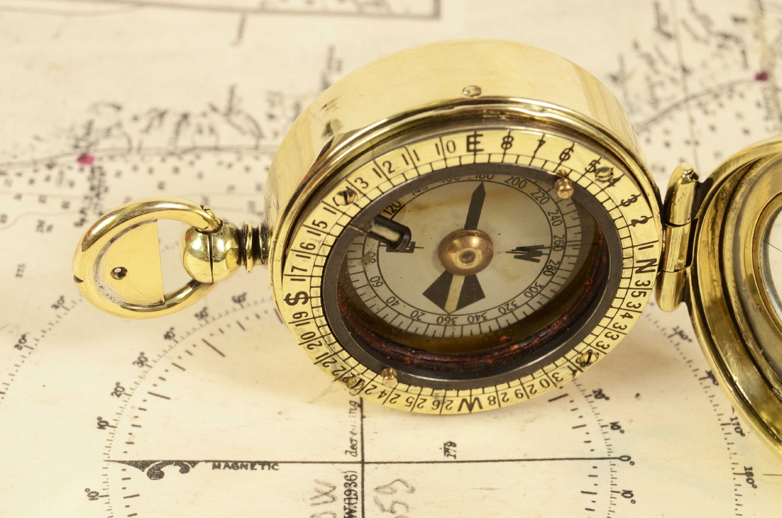 Antique compasses/7374-Pocket Compass