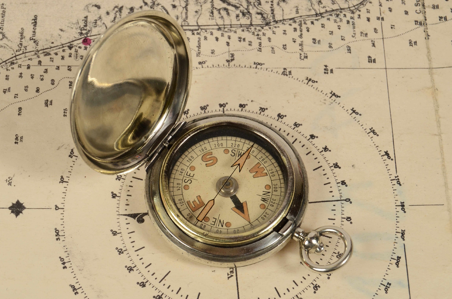 Antique compasses/7377-Pocket Compass