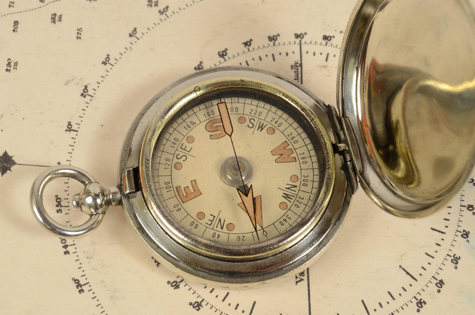 Antique compasses/7377-Pocket Compass