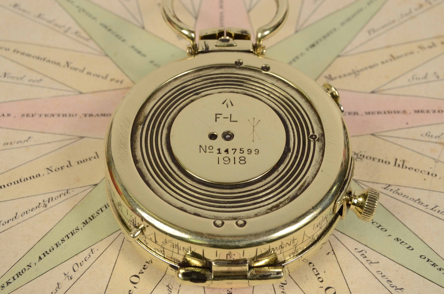 Antique compasses/7438-Pocket Compass