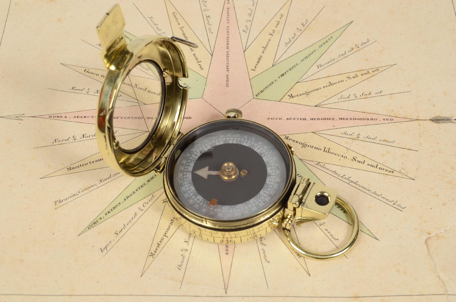 Antique compasses/7438-Pocket Compass