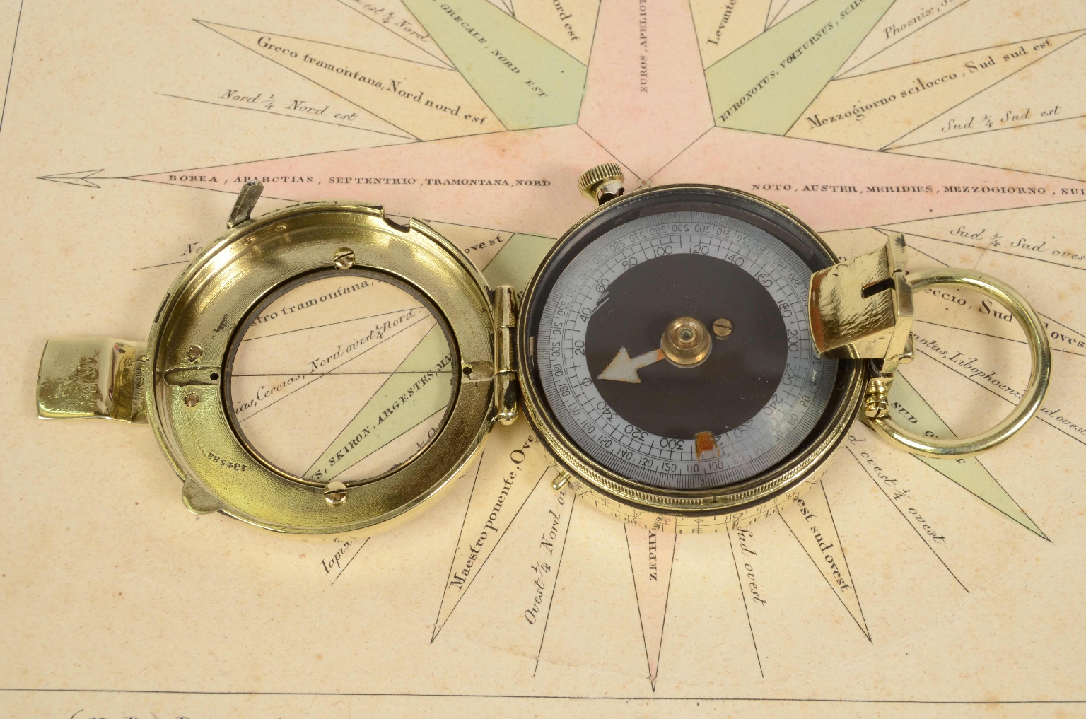 Antique compasses/7438-Pocket Compass