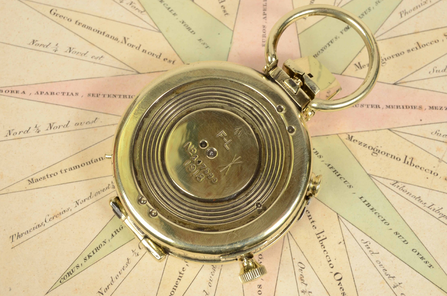 Antique compasses/7438-Pocket Compass