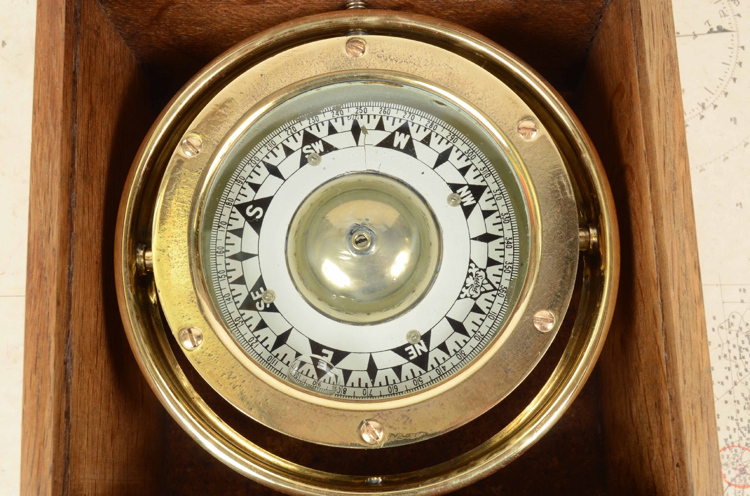 Antique compasses/7476-Nautical Compass