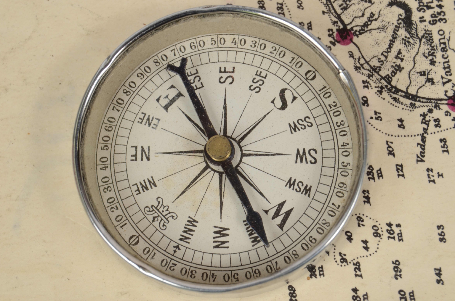 Antique compasses/7491-Pocket Compass