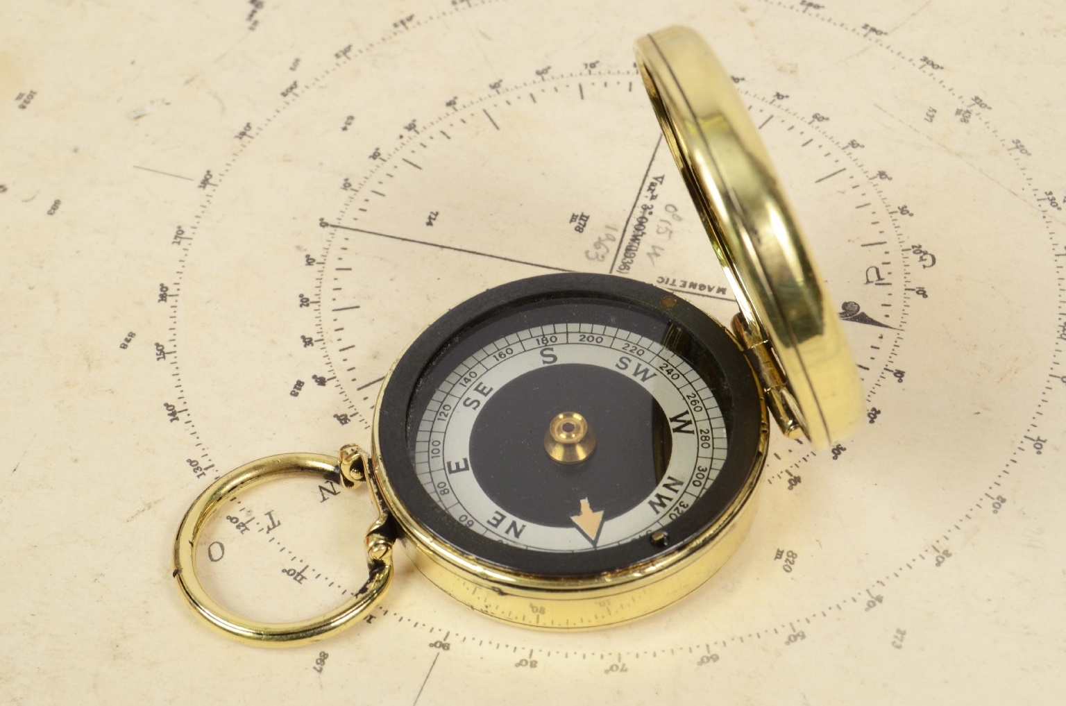 e-Shop/Antique compasses/Code 7497 Survey Compass
