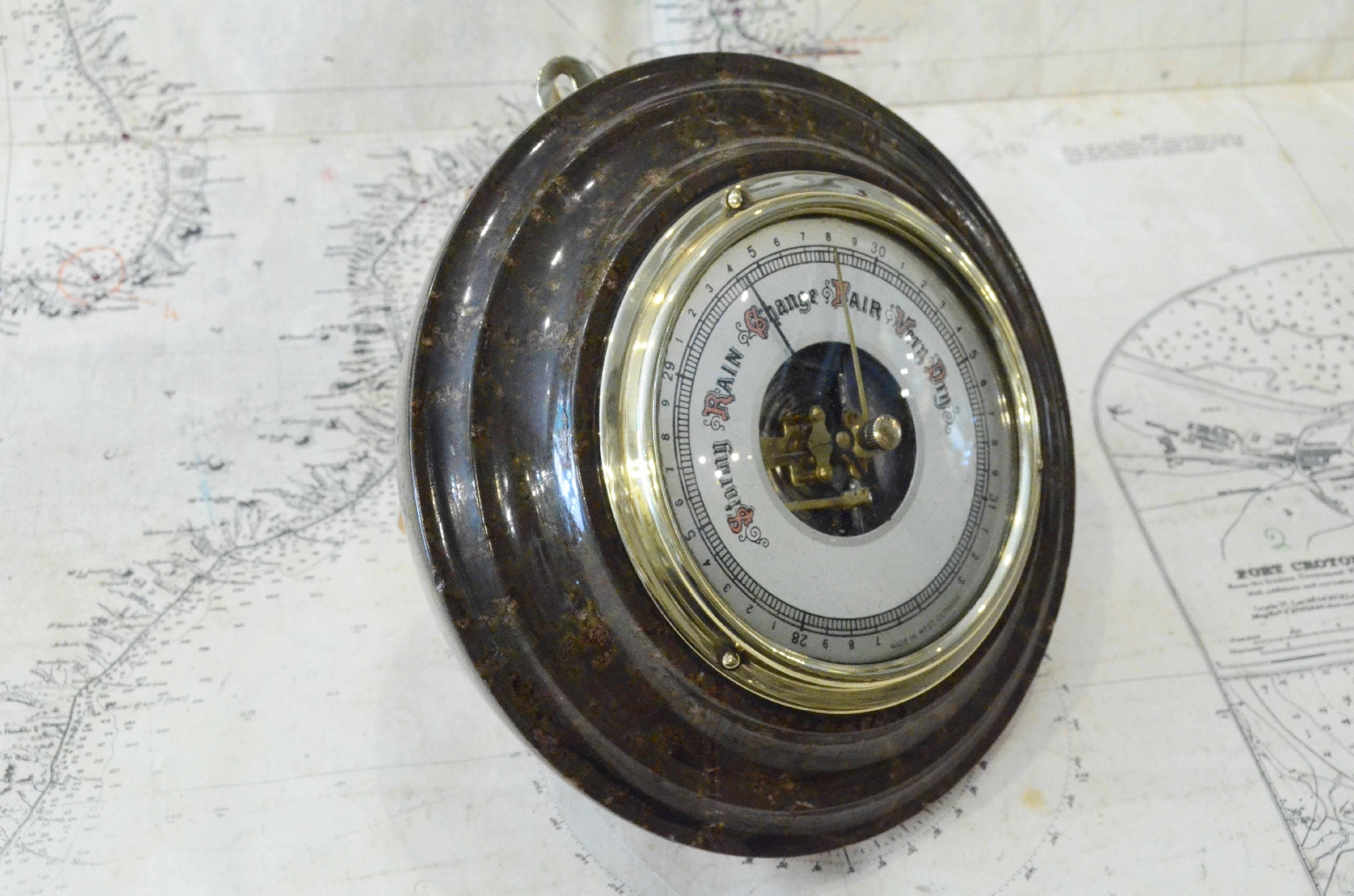 Antique barometers/7509a-Aneroid Barometer