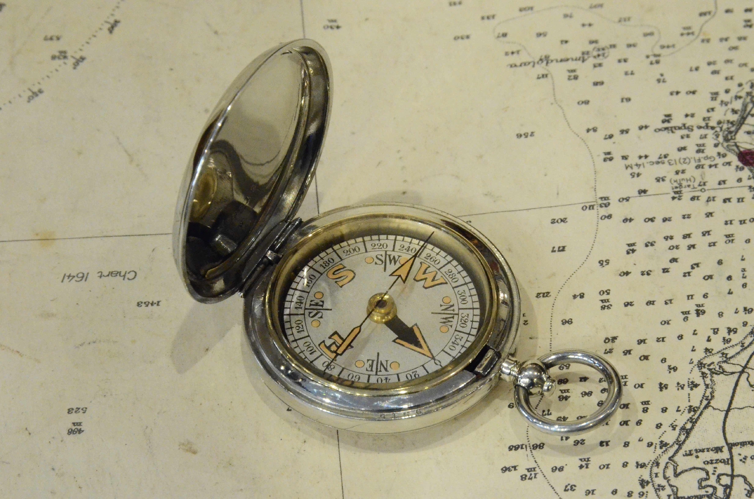 Antique compasses/7552-Pocket Compass