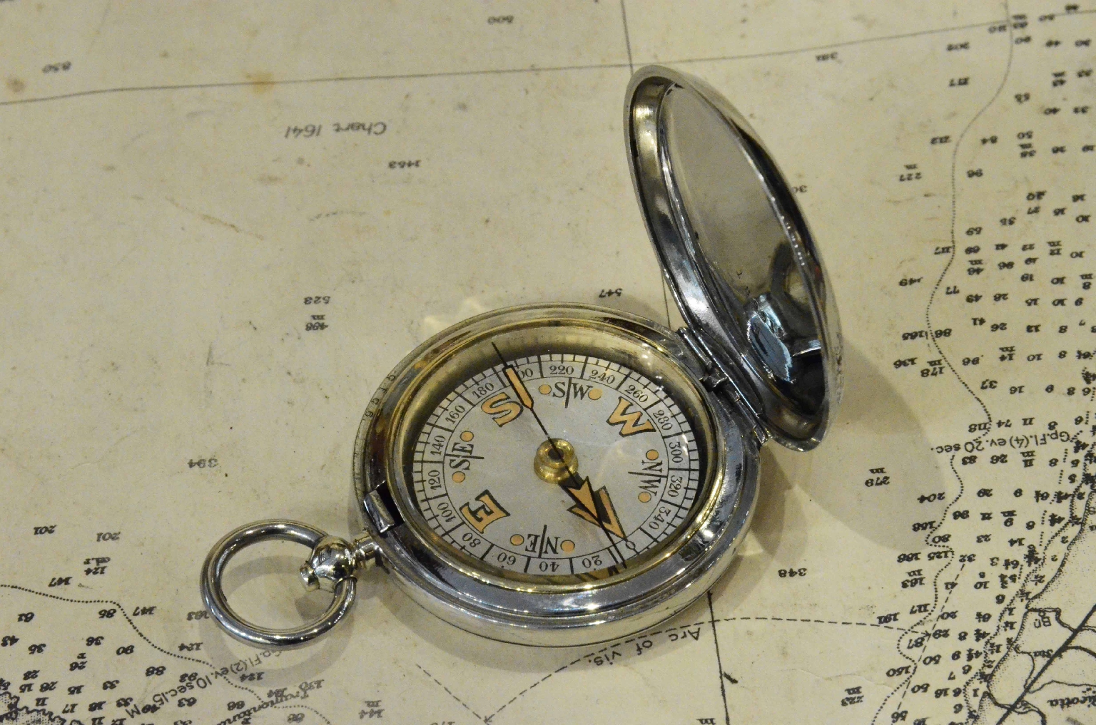 Antique compasses/7552-Pocket Compass