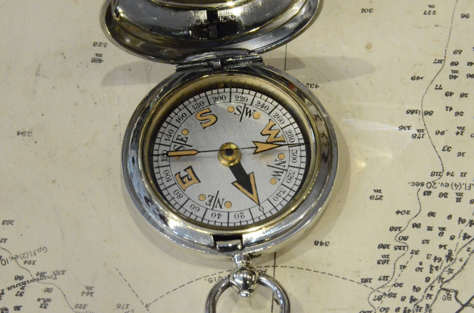 Antique compasses/7552-Pocket Compass