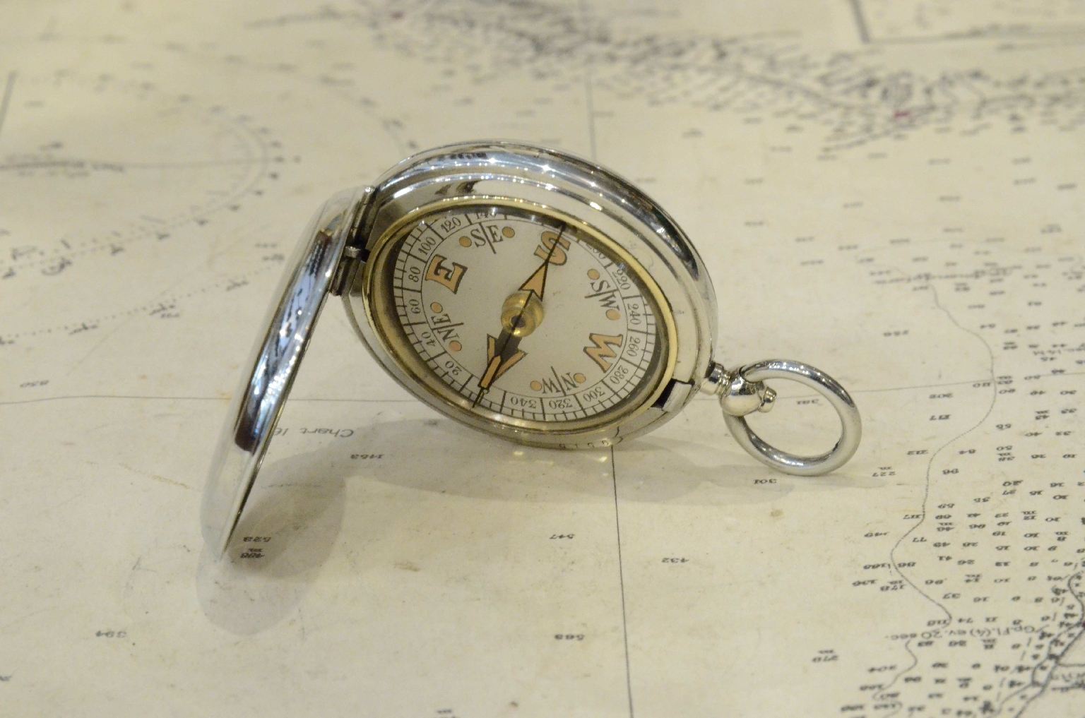 Antique compasses/7552-Pocket Compass
