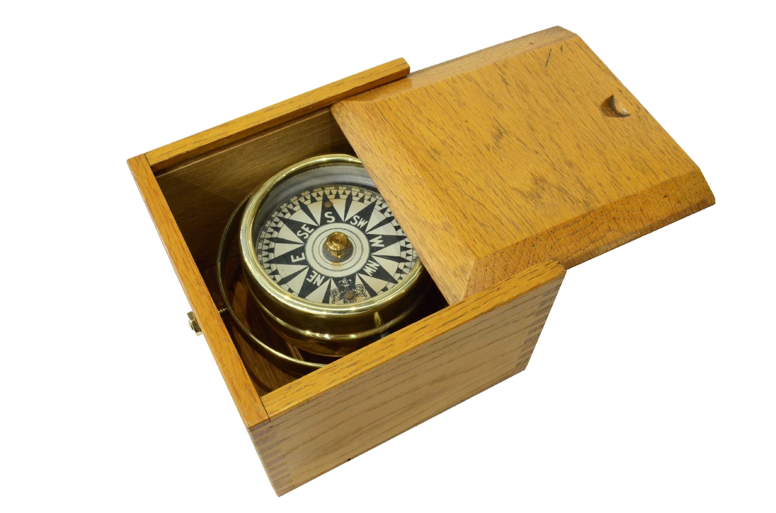 Antique compasses/7607-Nautical Compass