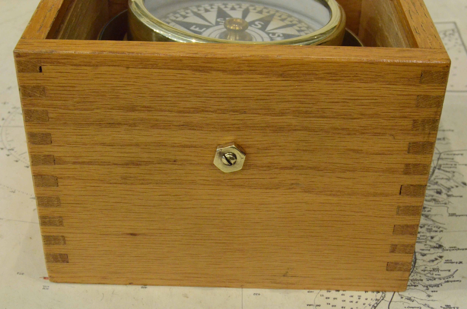 Antique compasses/7607-Nautical Compass